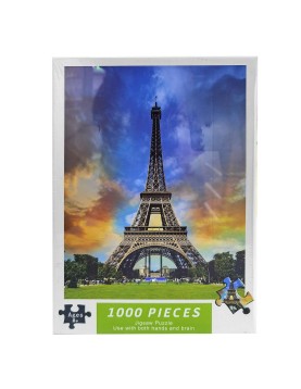 Παζλ 1000 τεμ Πύργος του Άιφελ 21x29x5cm ToyMarkt 891895