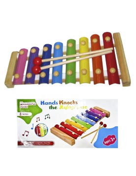 Ξυλόφωνο σε Κουτί 24x12cm ToyMarkt 89305