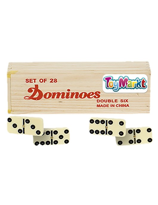 Ντόμινο 28τεμ 18,2x6,2x4cm ToyMarkt 89119