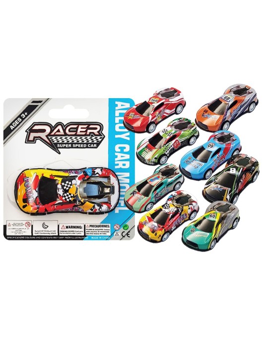 Αυτοκινητάκι Pull Back σε Καρτέλα 11x12cm ToyMarkt 902110