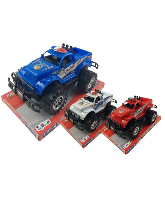 Αγροτικό Τζιπ Ψηλωμένο Friction Police 20cm ToyMarkt 902163