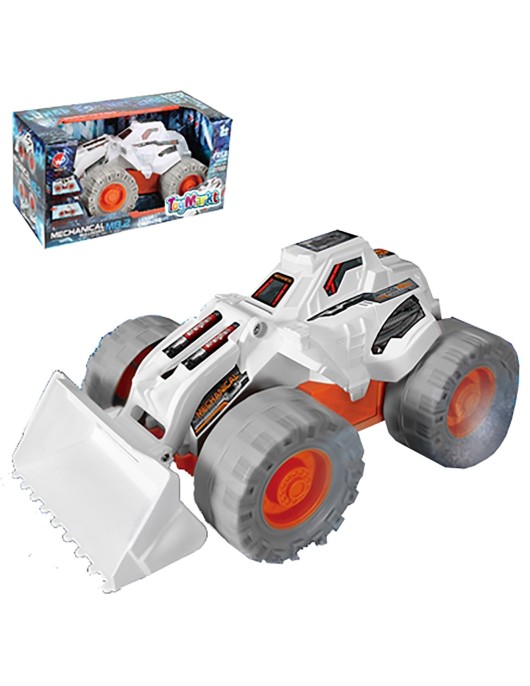 Μπουλντόζα Μεγάλες Ρόδες Friction 28x14x16cm ToyMarkt 902231