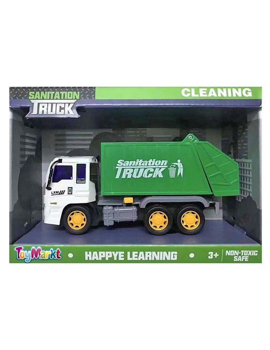 Απορριματοφόρο Friction σε Κουτί 24x14x9cm ToyMarkt 902234