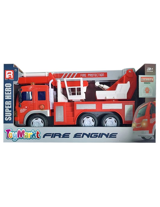 Πυροσβεστική Friction με φως & Ήχους 28x15x9cm ToyMarkt 902237
