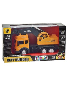 Die Cast Friction Εκσκαφέας με φως + ήχο 27x15x10cm ToyMarkt 902246
