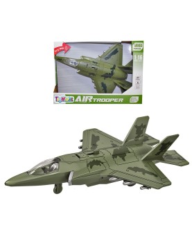 Maxhtικο Αεροπλάνο Friction με φως &amp; ήχο 32x22x8cm ToyMarkt 902251