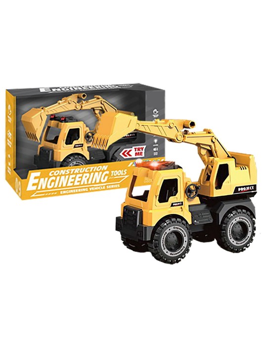 Εκσκαφέας Friction με φως & ήχο 27x19x11cm ToyMarkt 902276