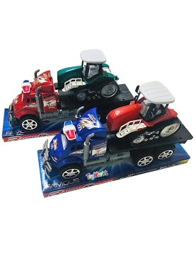 Φορτηγό Friction &amp; Τρακτέρ 26x13x8cm ToyMarkt 902287