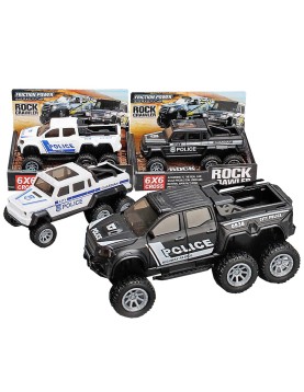 Pick up Police 6x6 Friction 16x11x9cm ToyMarkt 902305