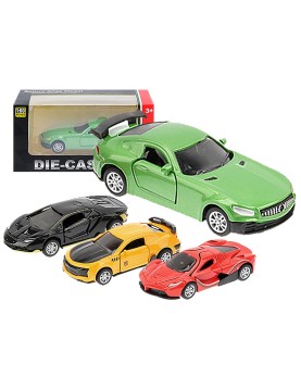 Die Cast Pull Back 1:60 Σούπερ καρ 12x6x5cm ToyMarkt 902316