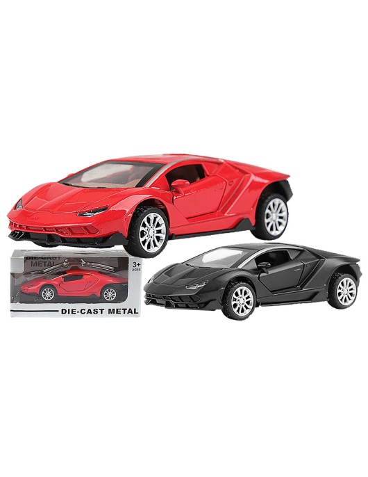 Die Cast Pull Back 1:36 Lamborgini 15x7x7cm ToyMarkt 902318