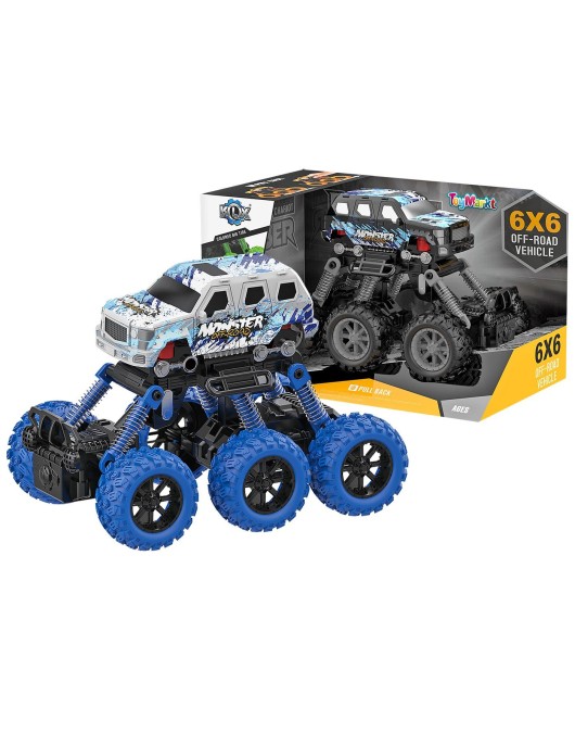 Τζιπ Ψηλωμένο Friction 6 Ρόδες 19x12x12cm ToyMarkt 902341