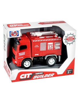 Πυροσβεστική Friction με φως + ήχο 20x14x10cm ToyMarkt 902357