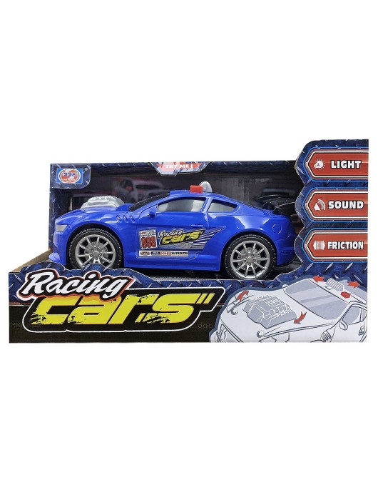 Οχημα Racing Cars Friction με φως + ήχο 20x11x9cm ToyMarkt 902358