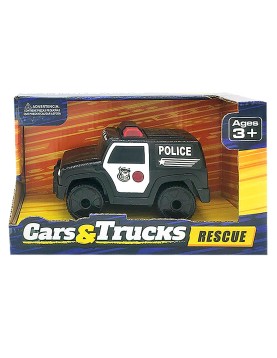 Οχημα Police Friction με φως + ήχο 20x12x8cm ToyMarkt 902359