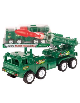 Στρατιωτικό Φορτηγό Friction με Πύραυλο 30x11x9cm ToyMarkt 902363