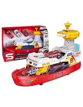 Πλοίο Ακτοφυλακής Friction με Φως+ήχους 32x22x13cm ToyMarkt 902368
