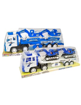 Νταλίκα Friction με 2 Δομικά 45x15x12cm ToyMarkt 902376