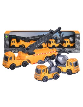 Γερανός Οδικής Βοήθειας Friction με 2 Δομικά 42x11x7cm ToyMarkt 902386