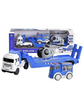 Νταλίκα Police Friction με Ήχους 37x12x7cm ToyMarkt 902387