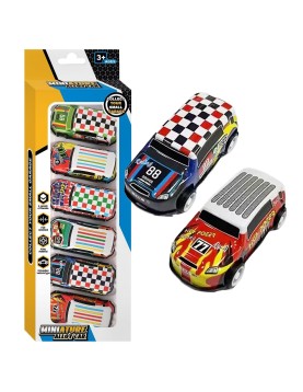 Μίνι Αυτοκινητακια Pull Back σε Εξάδα 9x26x2.5cm ToyMarkt 902388