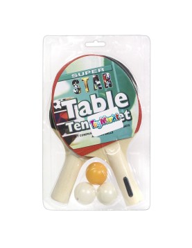Ρακέτες + 3 Μπαλάκια Πιγκ-Πογκ 17x25cm ToyMarkt 912241