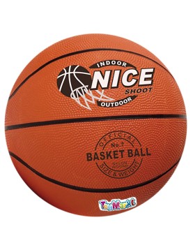 Μπάλλα Μπάσκετ Πορτοκαλί No7, ~520 gr ToyMarkt 9145
