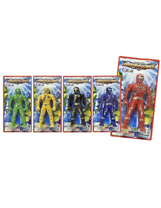 Καρτέλα Ήρωας 5 Χρώματα 9x18cm ToyMarkt 912786