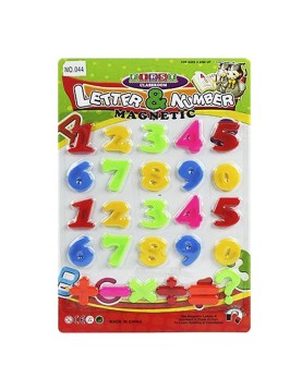 Μαγνητικοί Αριθμοί σε Καρτέλα 26x37cm ToyMarkt 912919