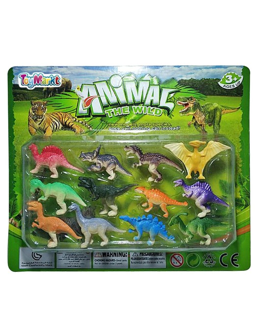 Καρτέλα Δεινοσαυράκια 25x21cm ToyMarkt 913084