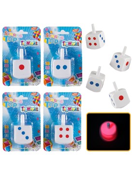 Σβούρα-Ζάρι Μπαταρίας με φως 9x14cm ToyMarkt 913135