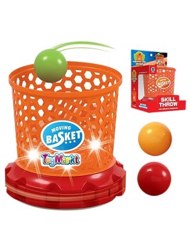 Κινούμενο Μπασκετάκι Μπαταρίας 14x15x14cm ToyMarkt 913157