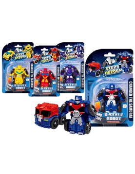 Ήρωας Style Robot-Oxhma με φως &amp; ήχο σε Καρτέλα 13x21x5cm ToyMarkt 913161