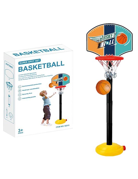 Μπασκέτα 115cm με Μπάλα 10cm 27x38x7cm ToyMarkt 913176