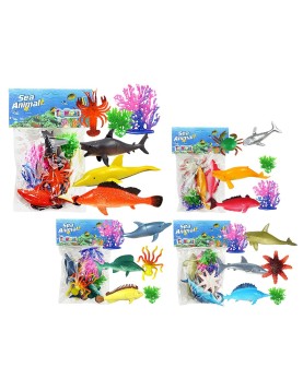 Σετ ζώα της Θάλασσας 15x24cm ToyMarkt 913184