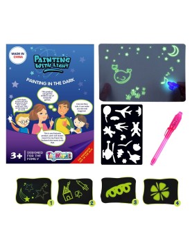 Τάμπλετ Ζωγραφικής Φωσφορίζει στο Σκοτάδι 18x24cm ToyMarkt 913194