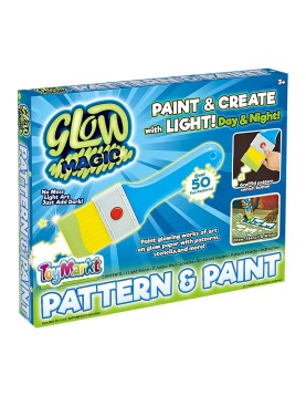 Pattern Painter Πινέλο Μπαταρίας, Φωσφορίζει στο Σκοτάδι 30x25x3cm ToyMarkt 913197