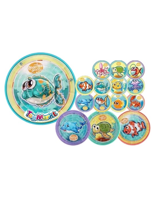 Παιχνίδι Χειρός Ισορροπία με Μπίλιες Ψαράκι 9cm ToyMarkt 913230