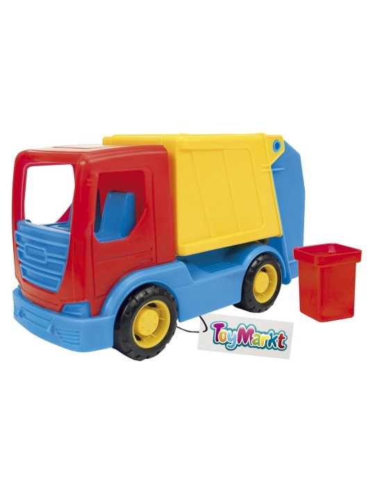 Απορριματοφόρο Πλαστικό Free Wheels + Κάδος 24x15x12cm ToyMarkt 913265
