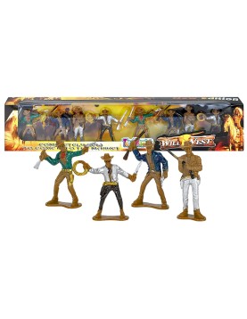 8 Καουμπόηδες σε Μακρόστενο Κουτί 39x8x3cm ToyMarkt 913271