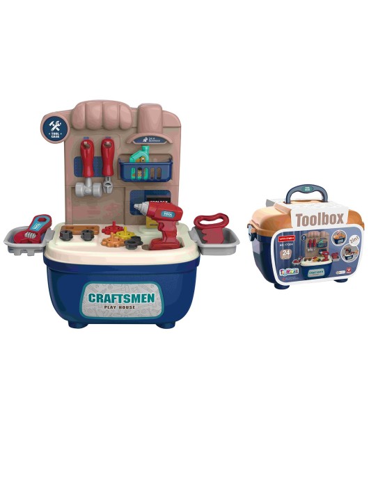 Βαλιτσάκι Εργαλεία 24 τεμ 19x13x12cm ToyMarkt 913284