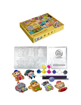 Γύψινα Καλούπια Χρωματισμού Forest Party 27x18x5cm ToyMarkt 913292