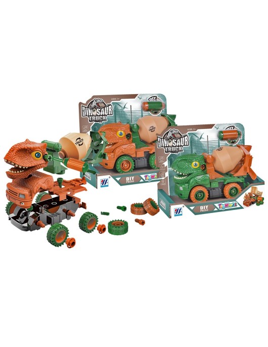 Συναρμολογούμενο Δεινοσαυράκι Μπετονιέρα 20x16x10cm ToyMarkt 913308