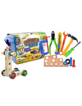 Εργαλειοθήκη 50τεμ 22x13x15cm ToyMarkt 913310