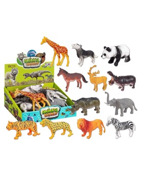 Κουτί 12 Άγρια ζώα 22x9x20cm ToyMarkt 913327