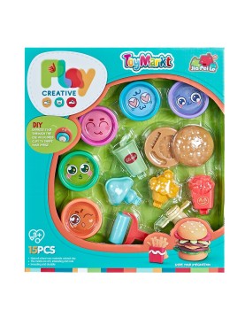 Ζυμαράκια Hamburger 25x28x5cm ToyMarkt 913342