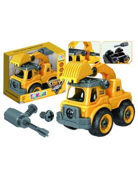 Εκσκαφέας Free Wheels &amp; Κατσαβίδι 15x14x10cm ToyMarkt 913363