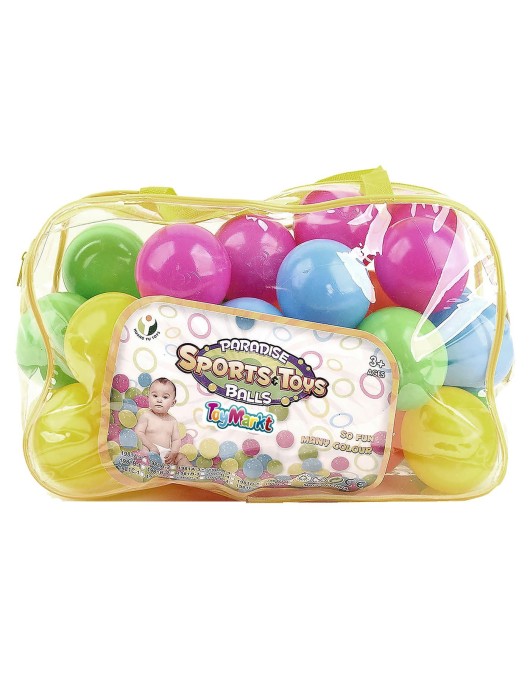 Σετ 30 Μπάλλες 6,5cm 34x18x13cm ToyMarkt 913367
