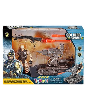 Στρατιώτης &amp; Ερπυστριοφόρο σε Κουτί 24x17x5cm ToyMarkt 913385