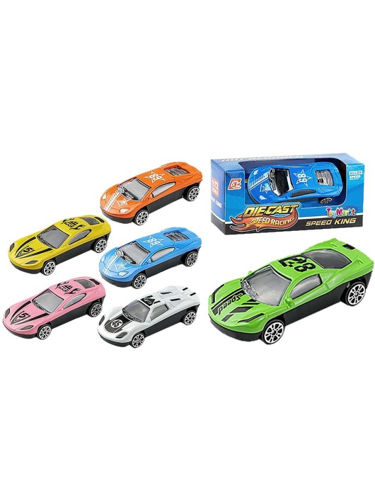 Αυτοκινητάκι die Cast Free Wheels 9x4x3.5cm ToyMarkt 913395